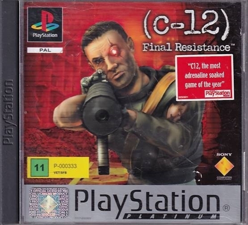 C-12 Final Resistance - PS1 (B Grade) (Genbrug)